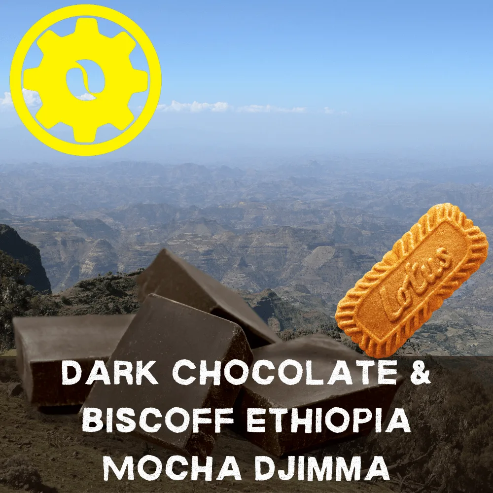 Hoe zet je Dark Chocolate & Biscoff Ethiopia Mocha Djimma