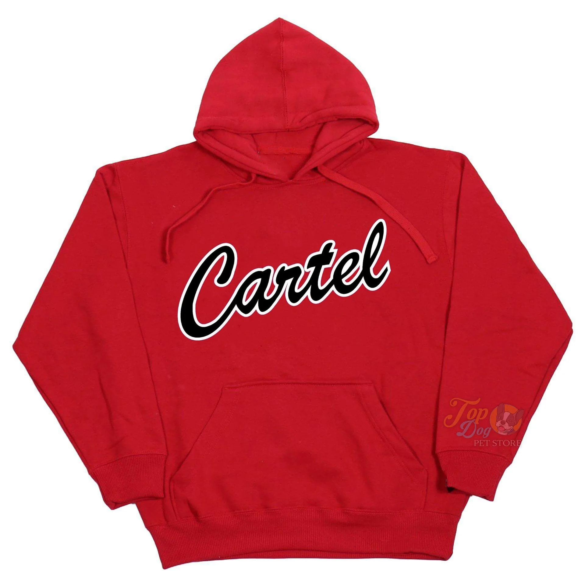 Hoodie rosso Bulldog Cartel vs snapback: quale stile si adatta al tuo cane?