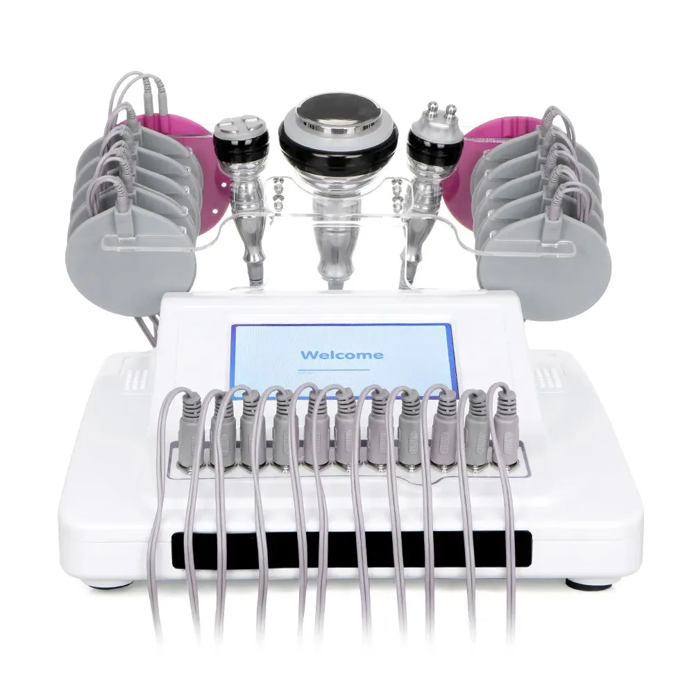 3in1 EMS Muscle Stimulator With Cavitation RF Machine