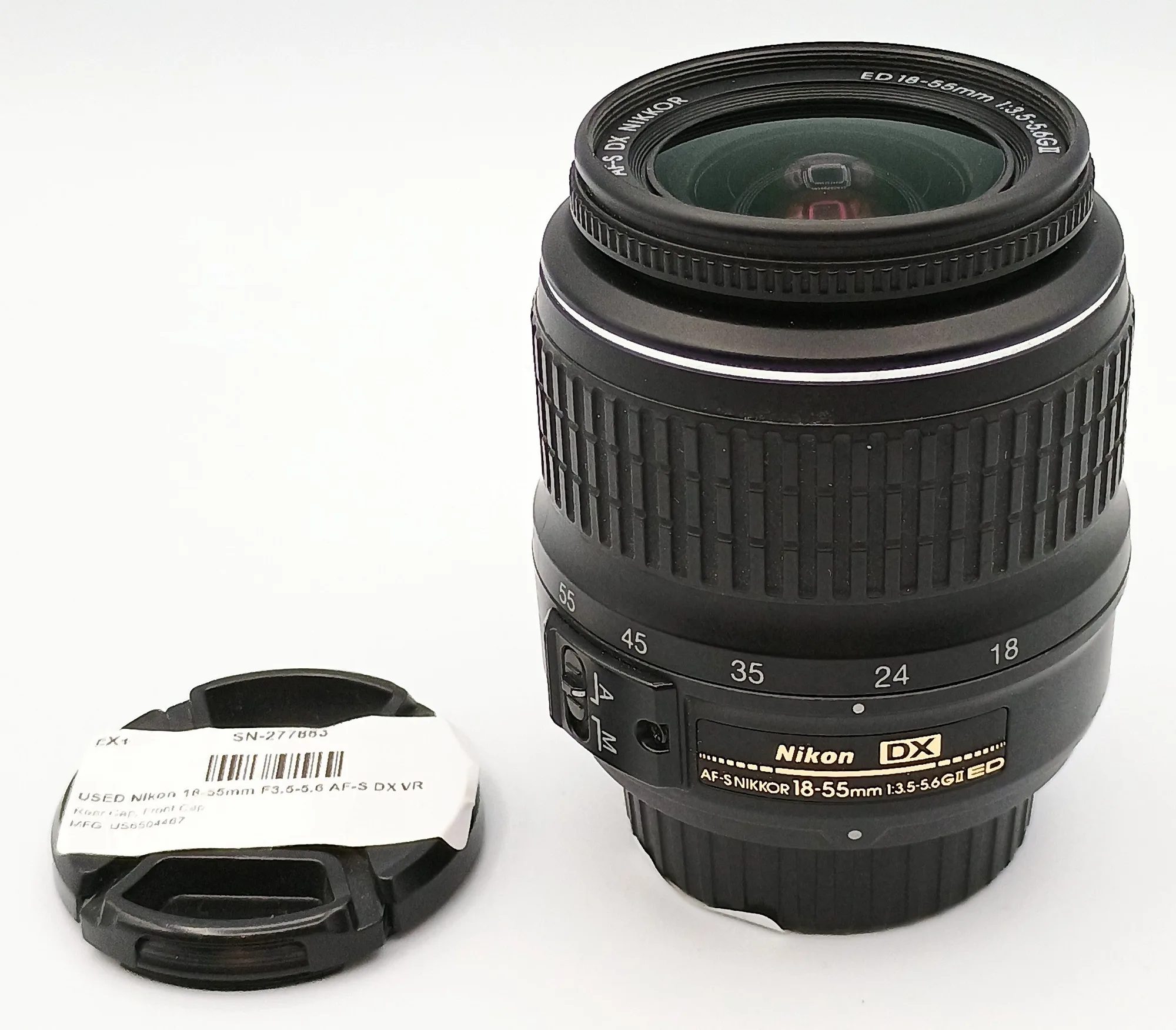 نيكون 18-55mm F3.5-5.6 AF-S DX VR مستعمل