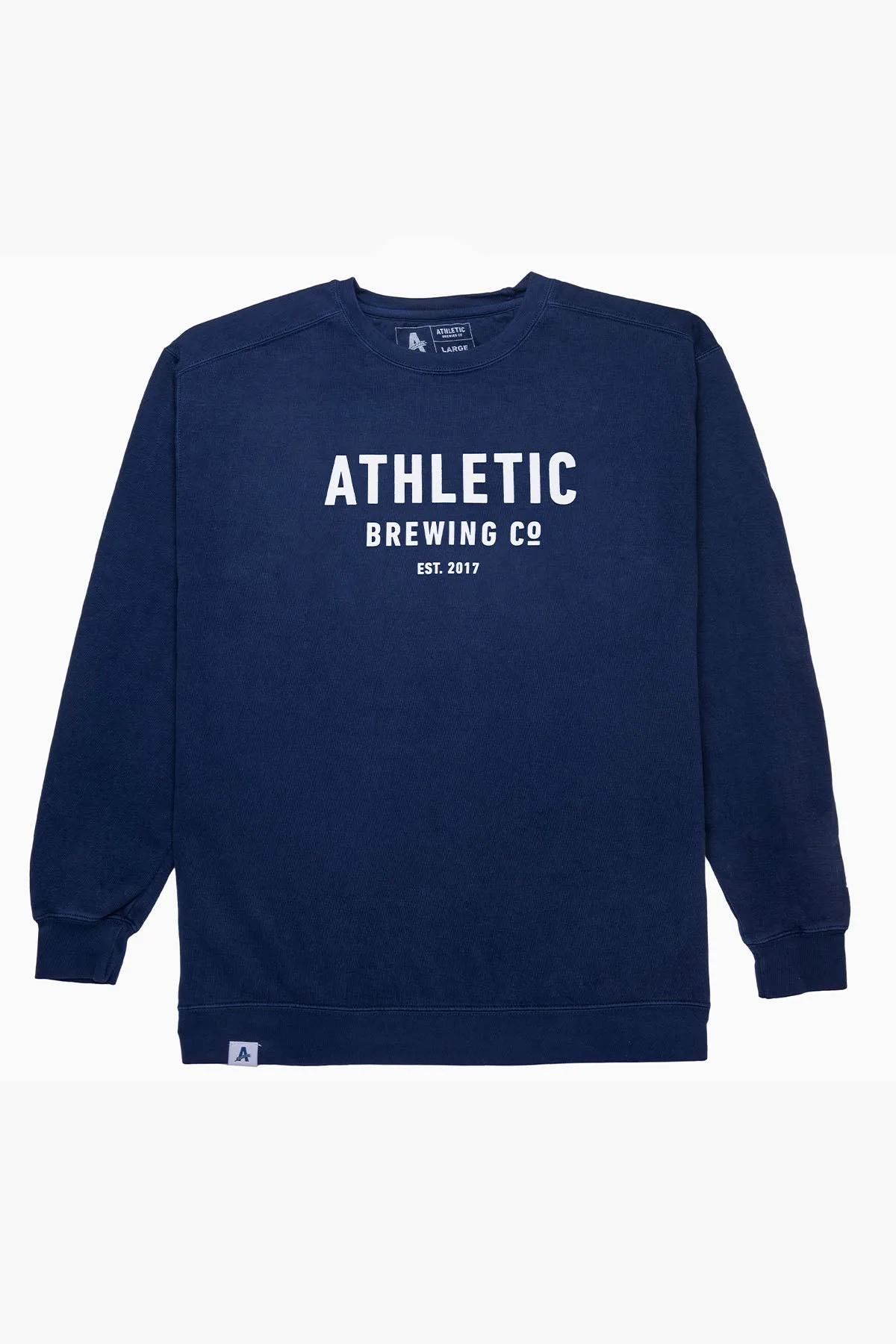 Mikina s kapucí Athletic Brewing Co - námořnická modř