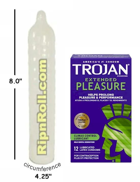 Trojan Extended Pleasures Condoms