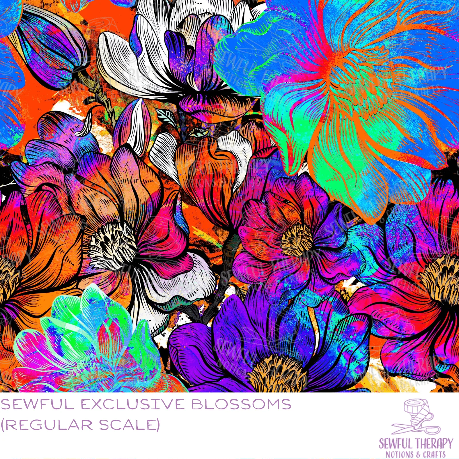 Using SewLuxe Blossoms Fabric in Bag Making