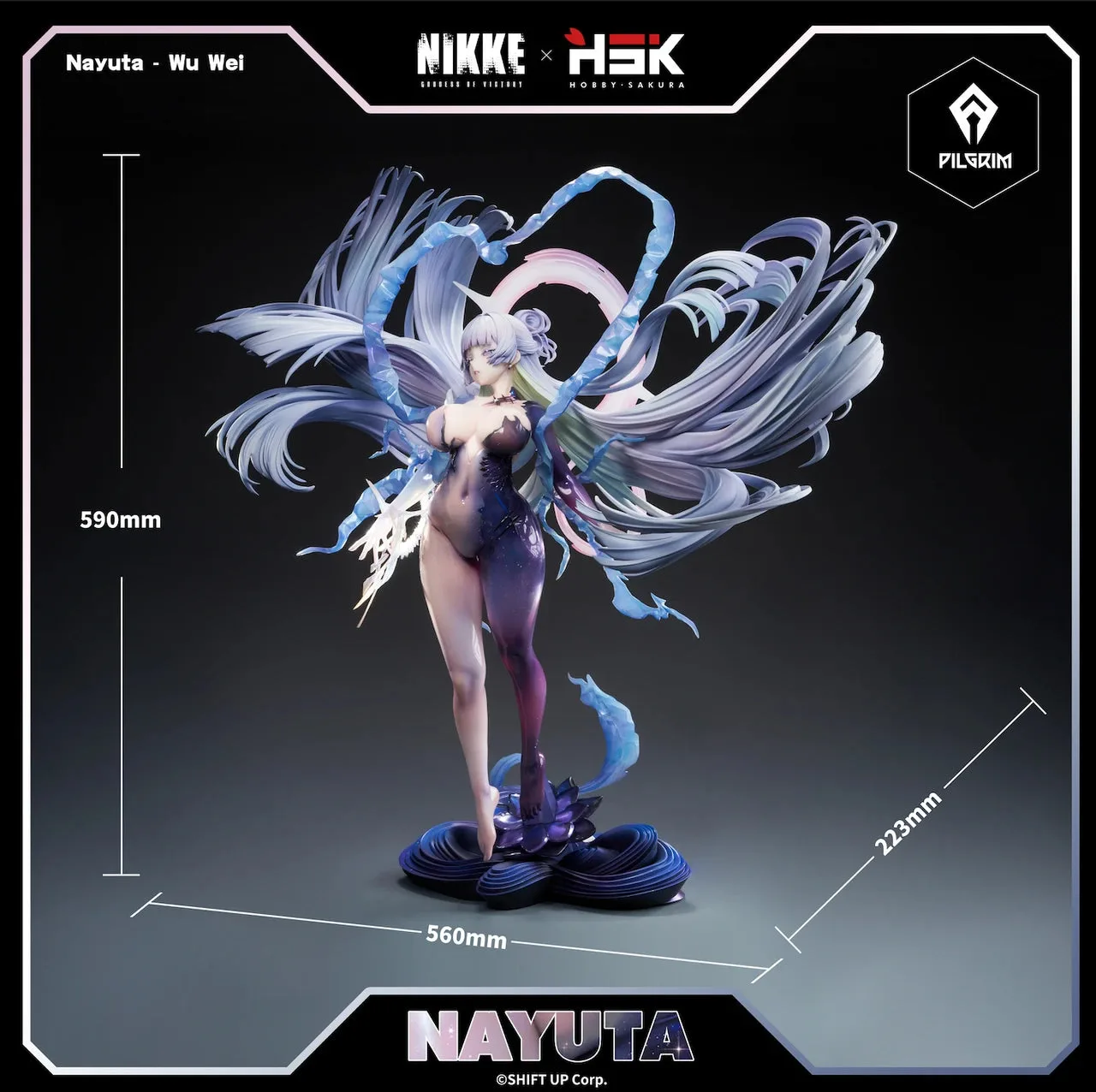 [انتهى الطلب المسبق] Hobby Sakura - PVC - Goddess of Victory: NIKKE نايوتا: عدم الفعل 1/4 سكيل فيغر (مرخص)