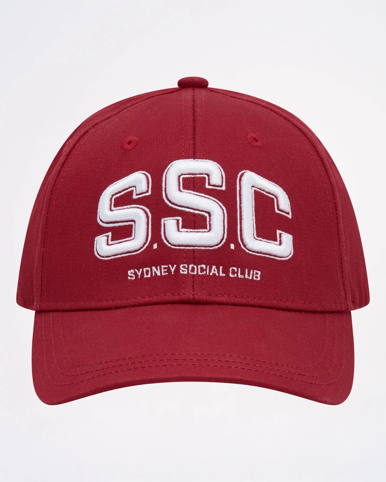 S.S.C. Cap - Red | One Size