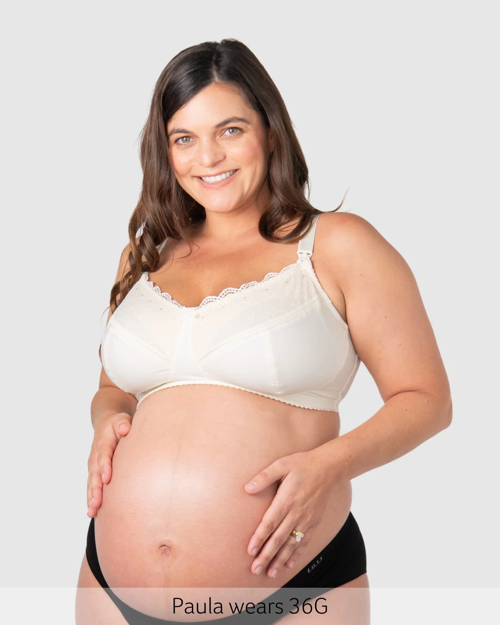 Show Off Full Cup Nursing Bra - Ivory