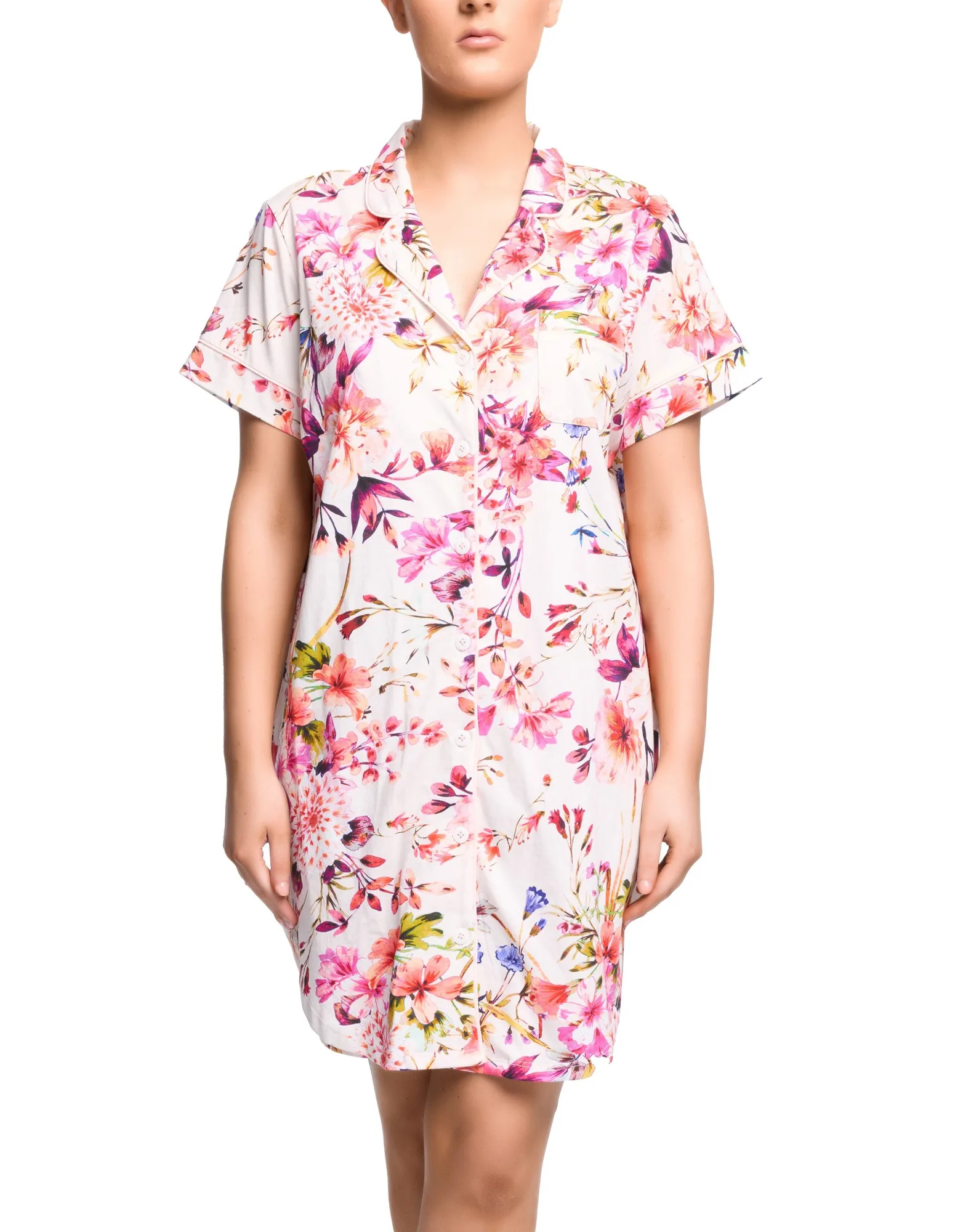 Sadie Short Sleeve Nightshirt