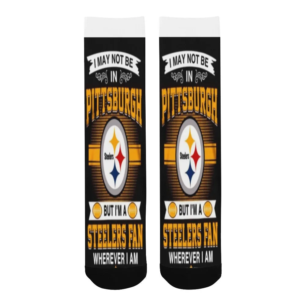 308-3084430_logos-and-uniforms-of-the-pittsburgh-steelers Chaussettes personnalisées pour homme