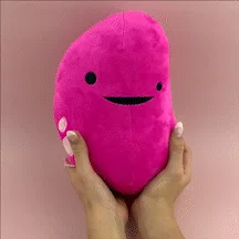 Tonsil Plushie - You're Swell - Plush Organ Stuffed Toy Pillow