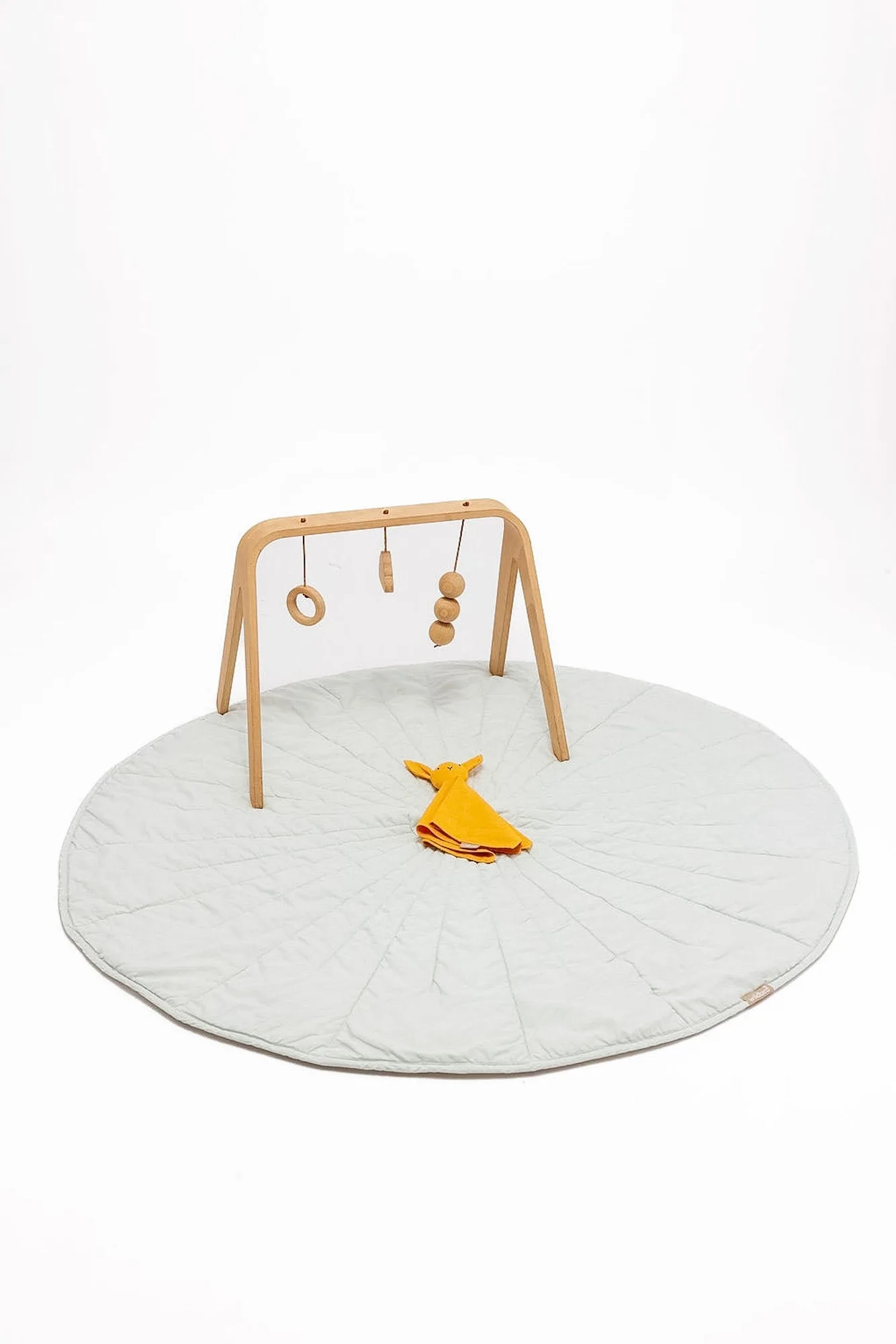 Damson/Sparrow - Linen Quilted Playmat