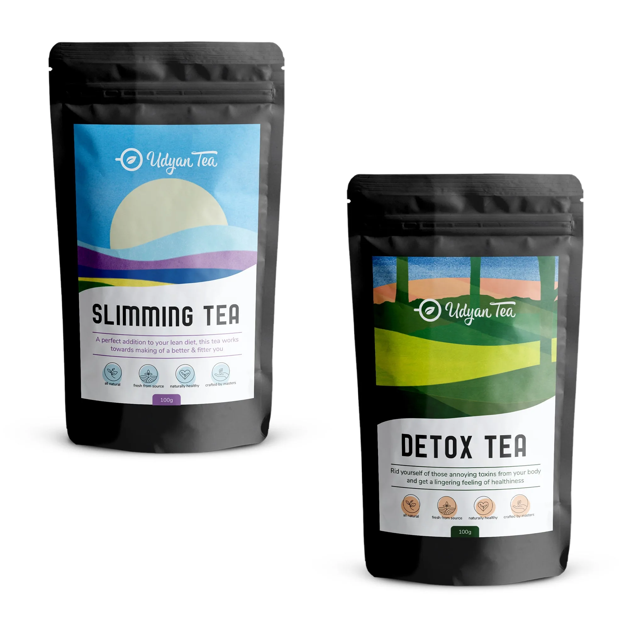 Lean & Clean Tea Combo Pack: innhold og bryggeveiledning