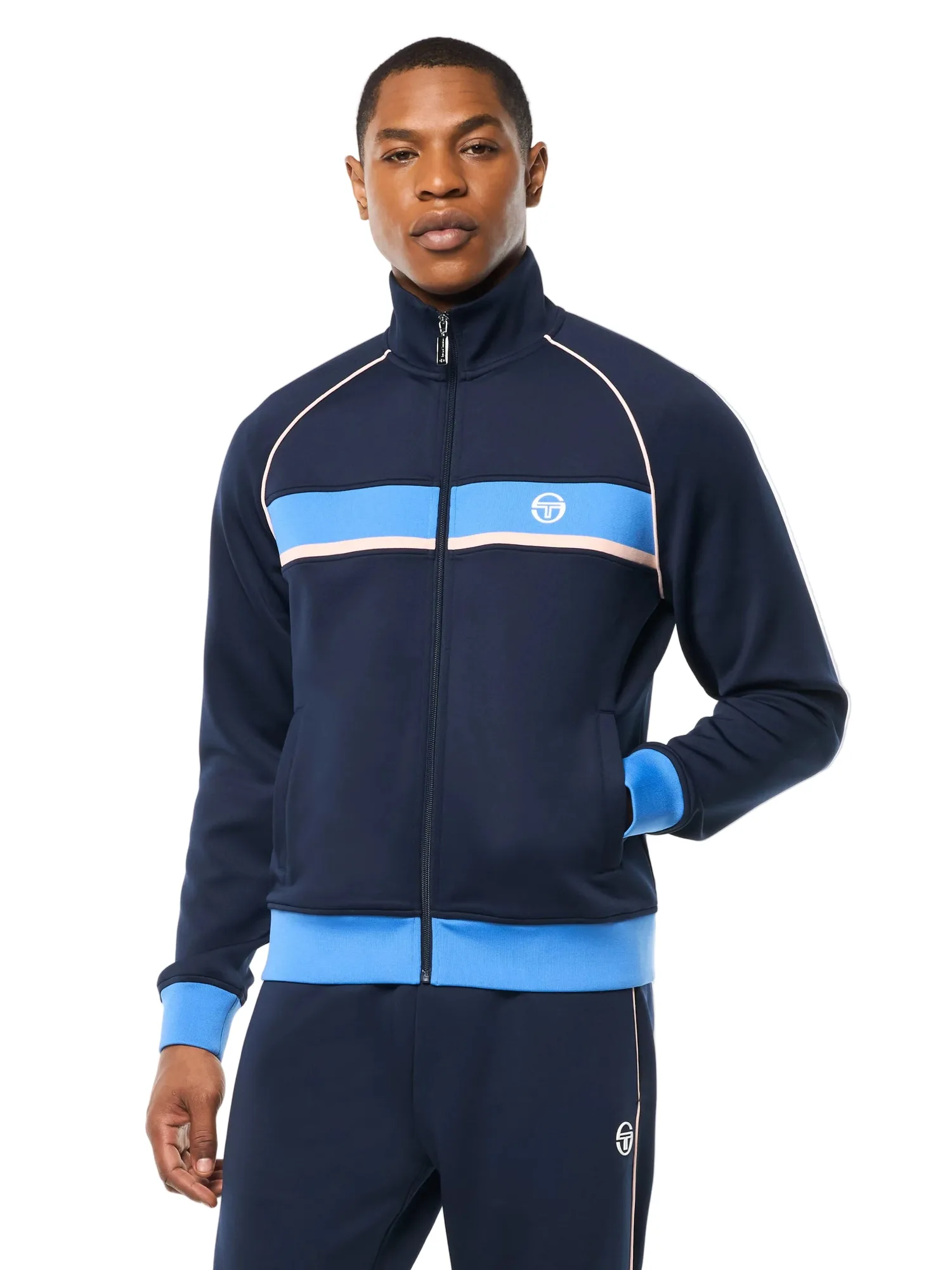 Lago Track Jacket- Maritime Blue