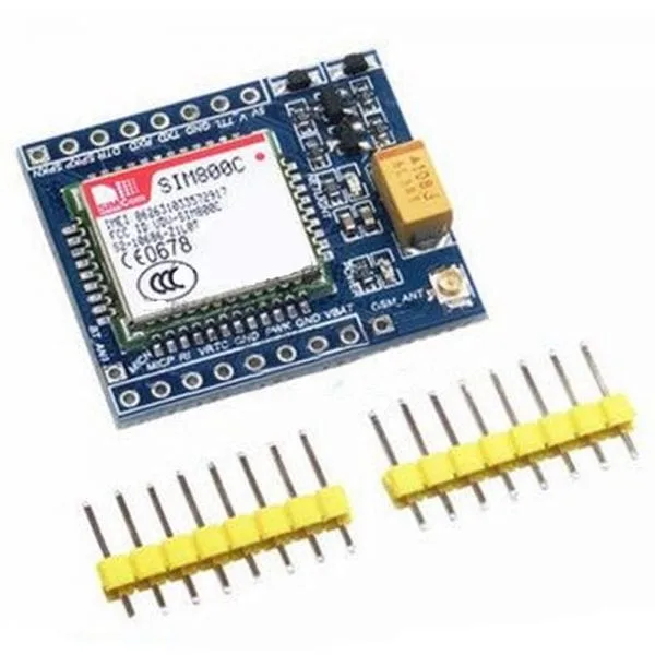SIM800C GSM GPRS module 5V3.3V TTL adapts STM32 C51 program with Bluetooth and TTS