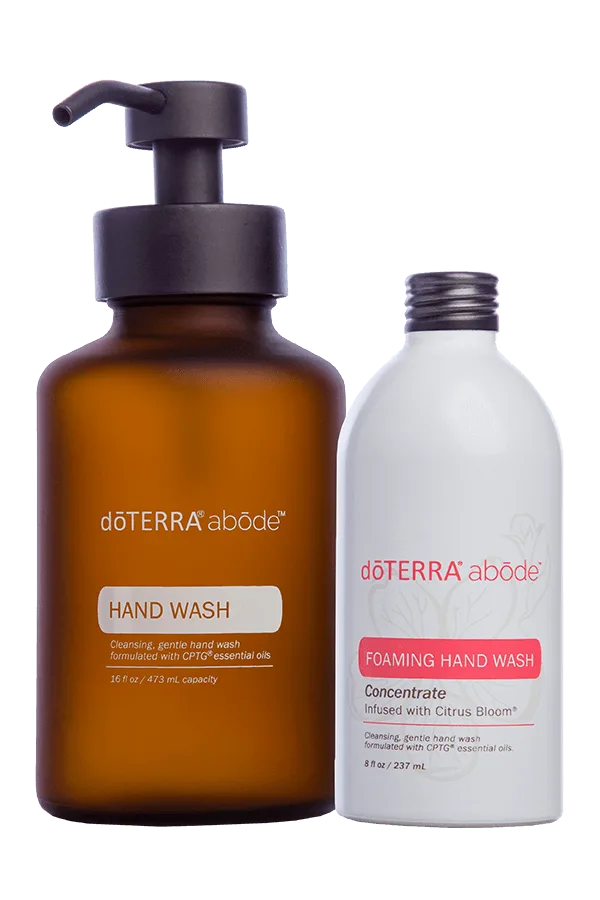 Citrus Bloom Hand Wash with Decorative Dispenser