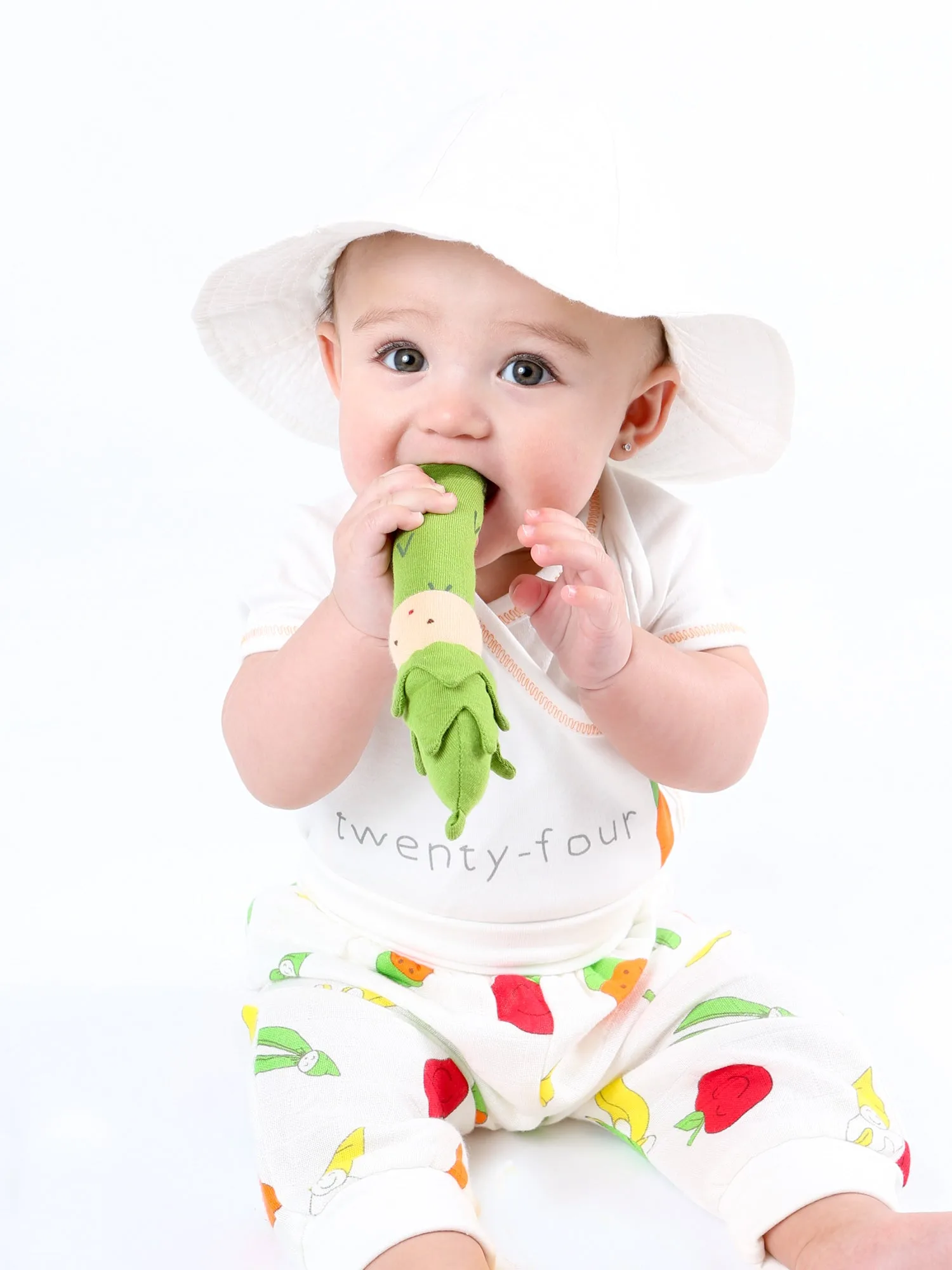 Asparagus Veggie Toy: Safe Teether for Babies