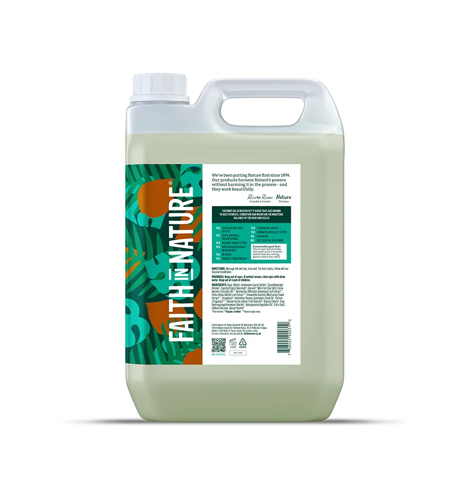 How to Use Faith In Nature 5L Coconut Shampoo Refills at Home