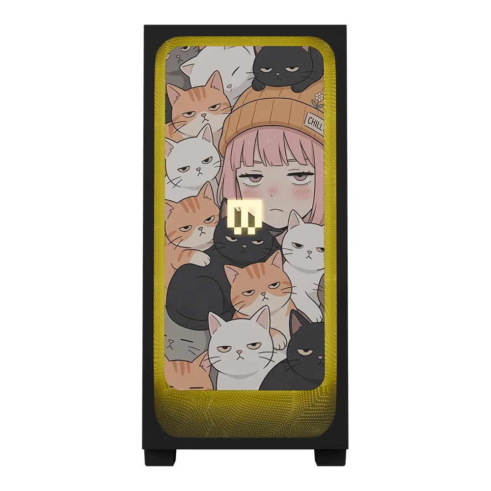 How to Install a Cat Girl Front Panel on Your PC