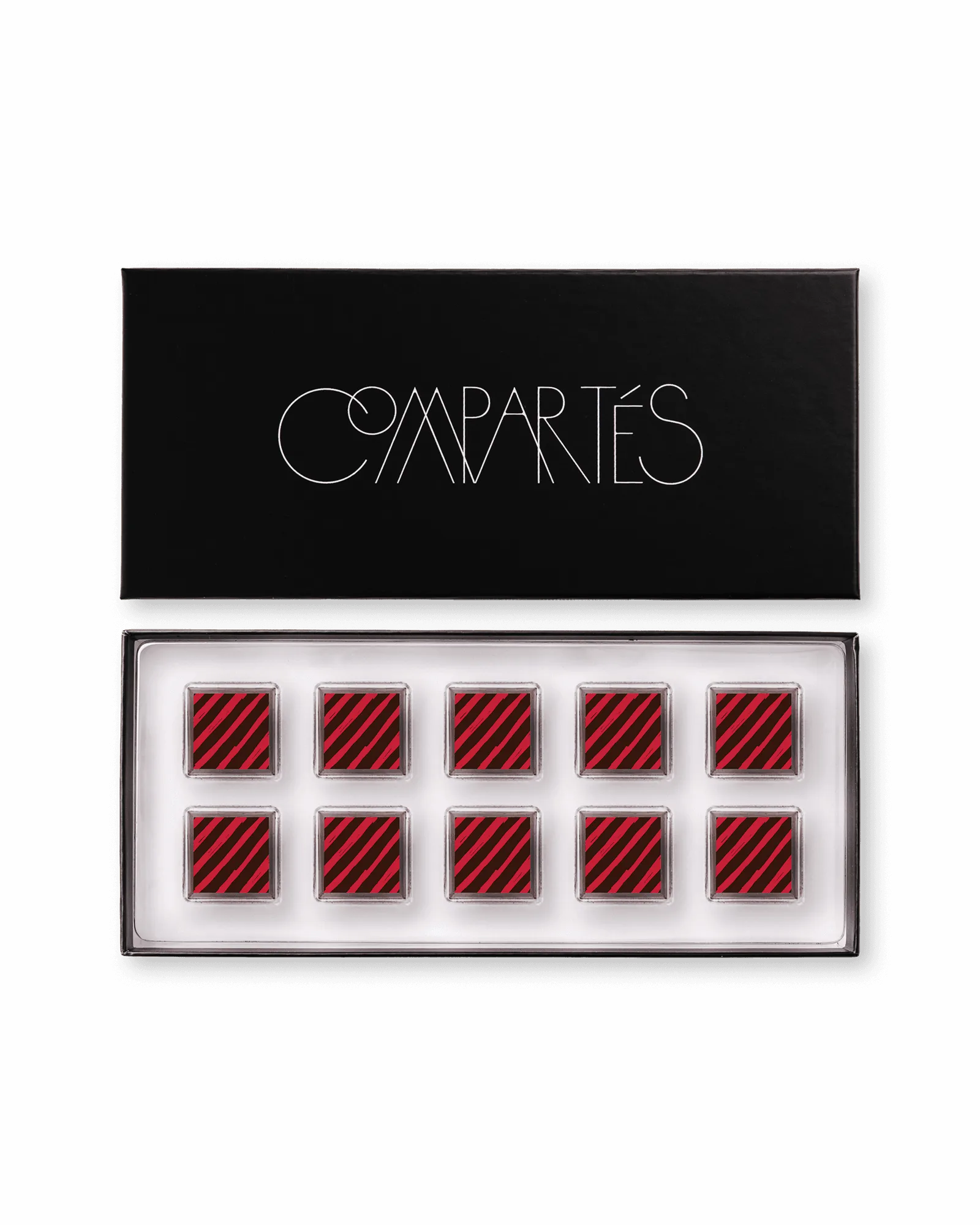 10 Piece Original Dark Chocolate Truffles Gift Box