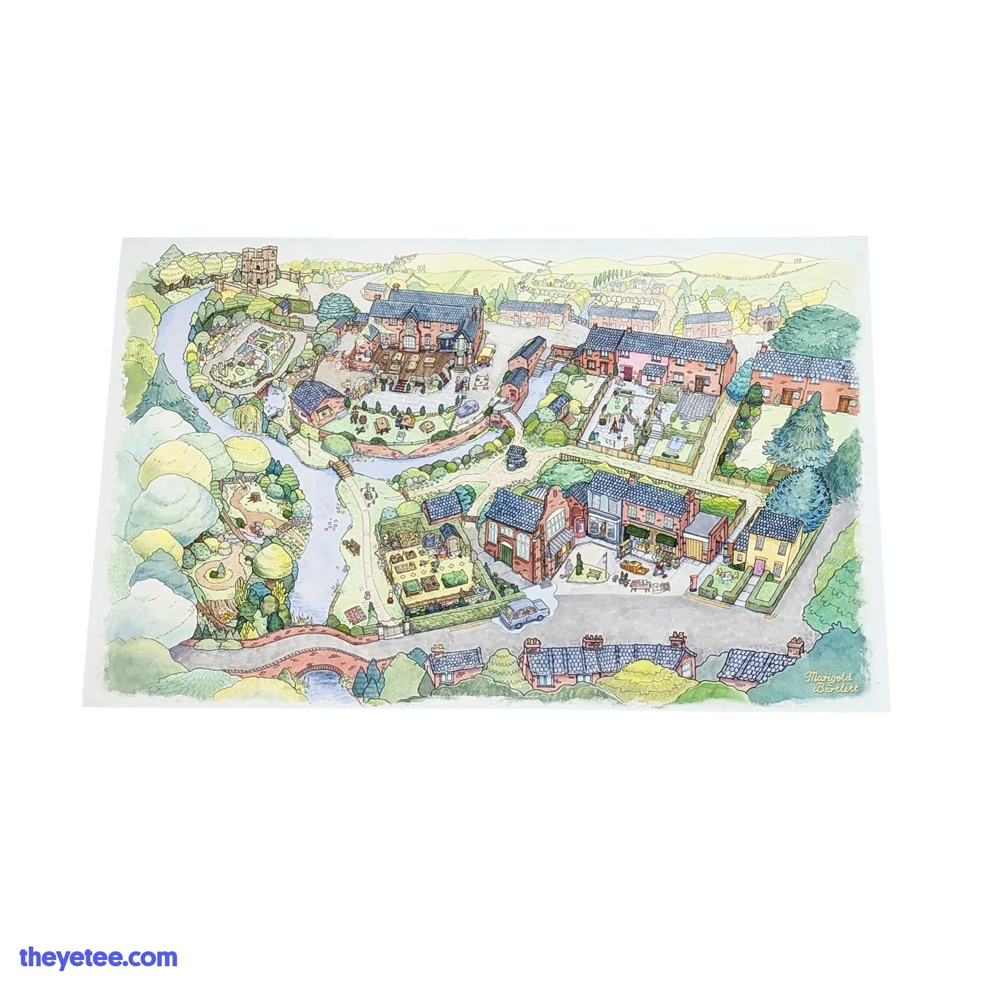Village Print