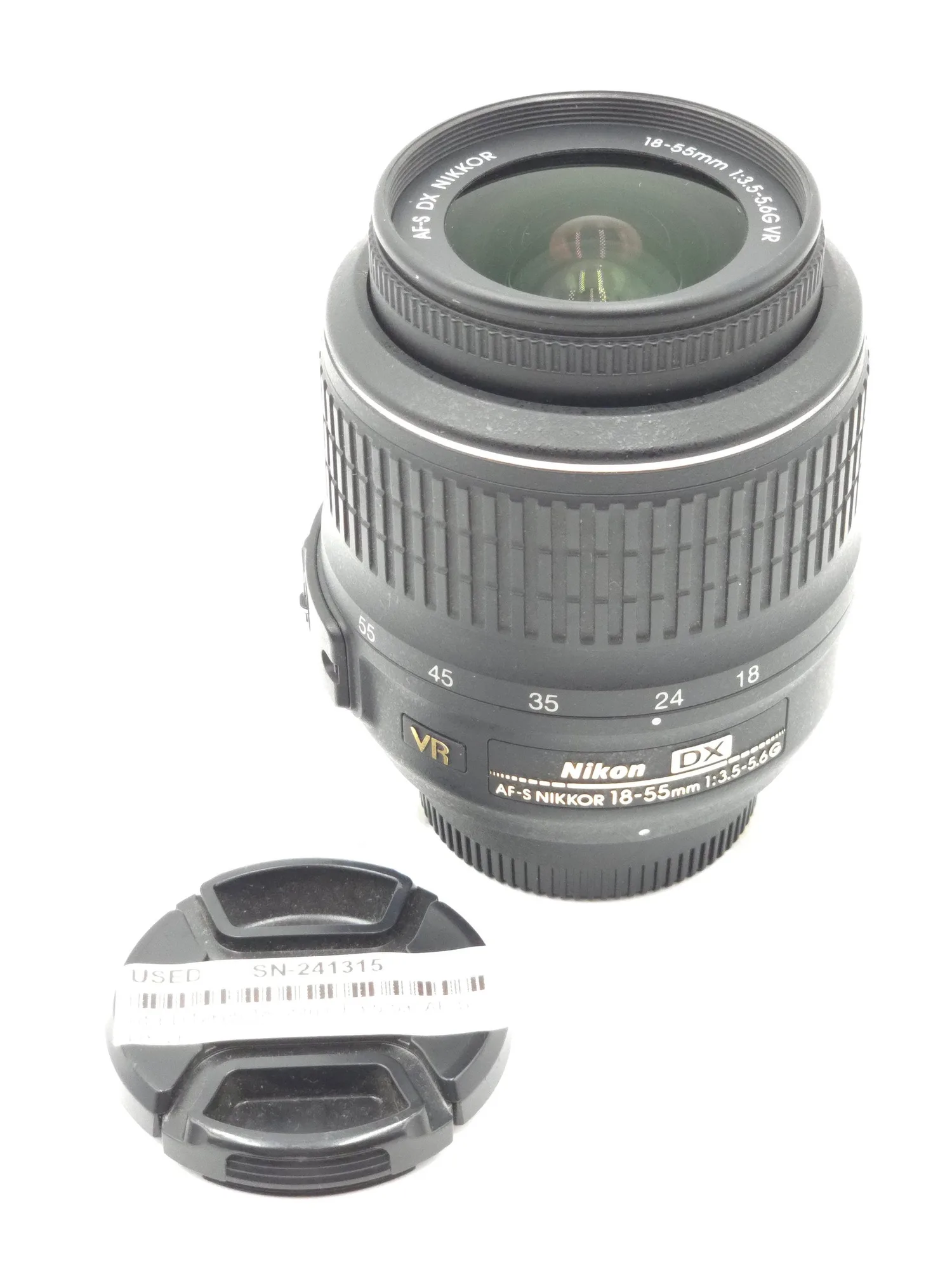 نيكون 18-55mm F3.5-5.6 AF-S DX VR مستعمل