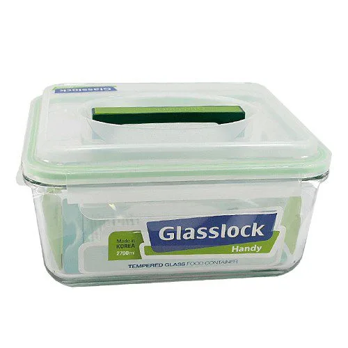MHRB-270 Glasslock Poręczny Prostokątny 11,5 kubków