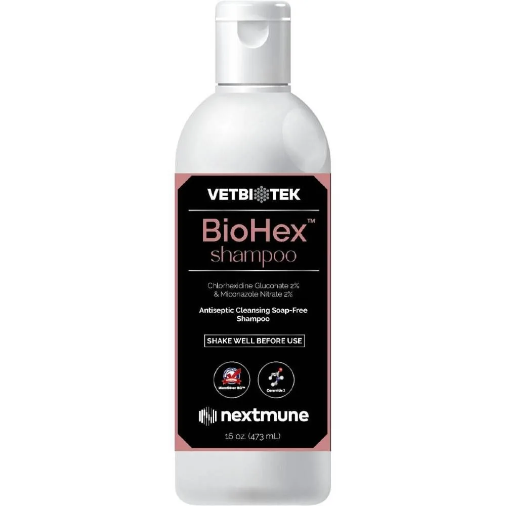 BioHex Shampoo for Cats, Dogs, & Horses