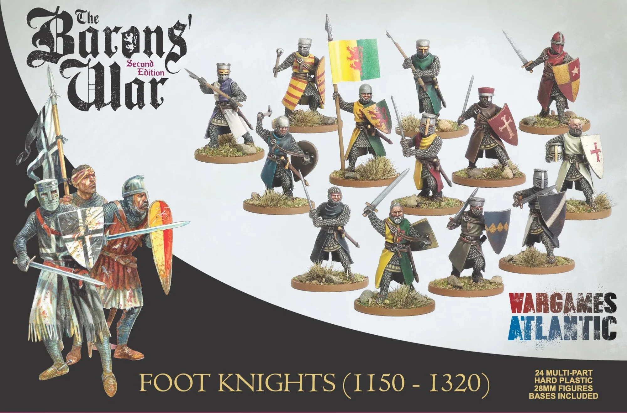 Painting Foot Knights 1150-1320: Step-by-Step Guide
