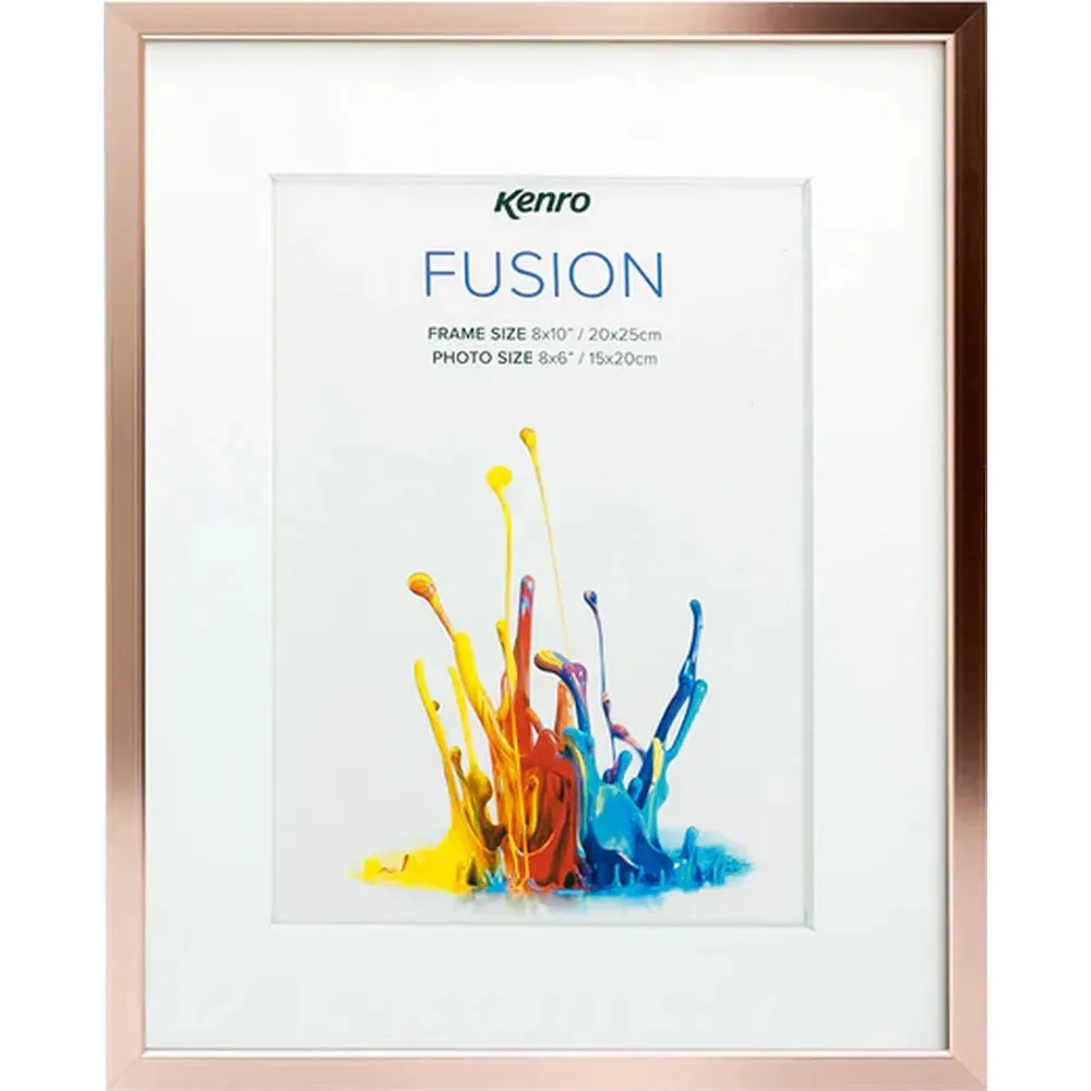 Kenro Fusion Classic Photo Frame 12x10" - Rose Gold