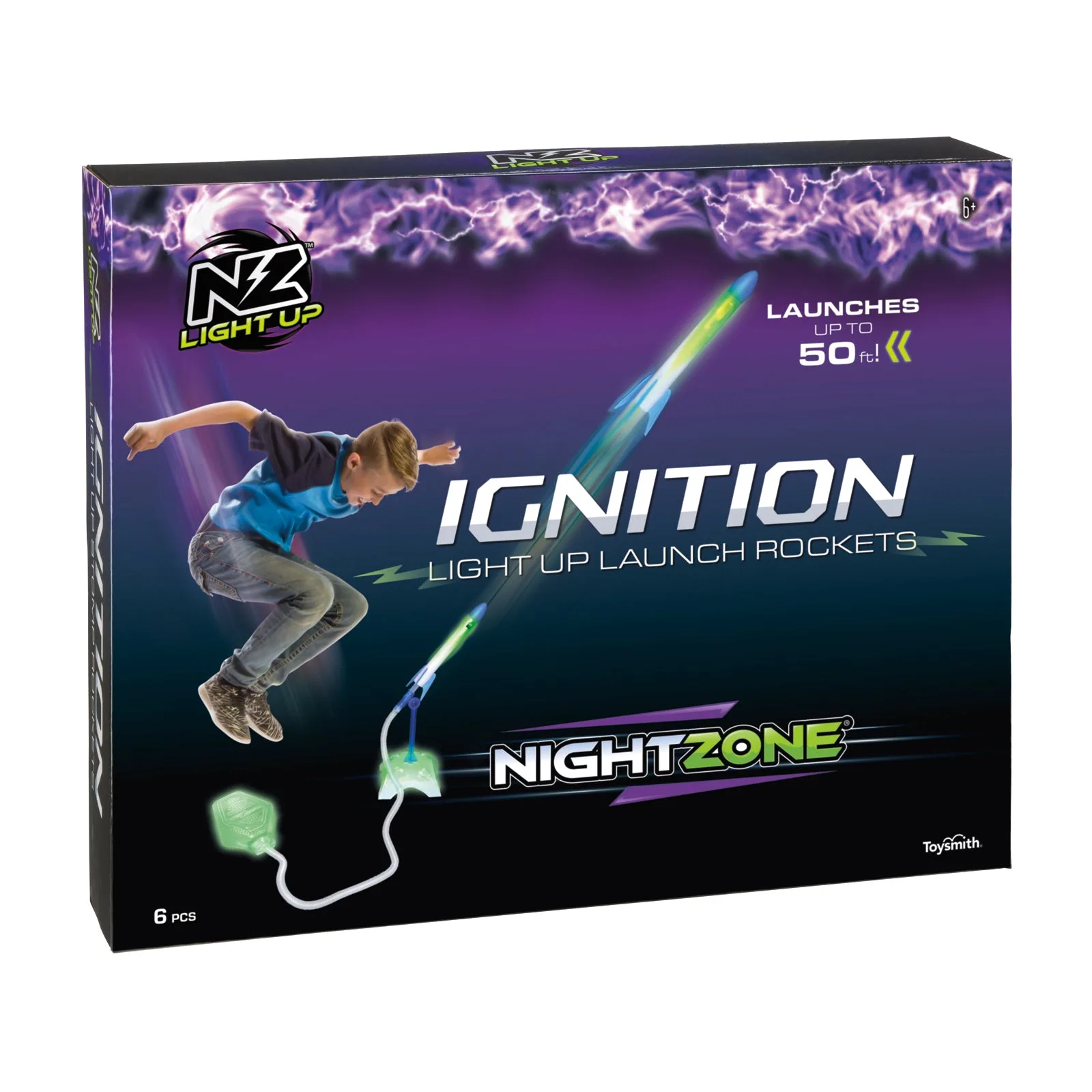 NightZone Ignition Light Up Launch Rockets