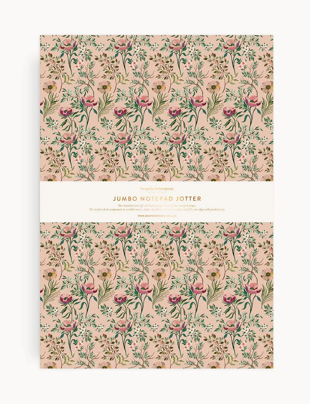 Tanzende Mohnblumen Notizblock Jumbo Jotter