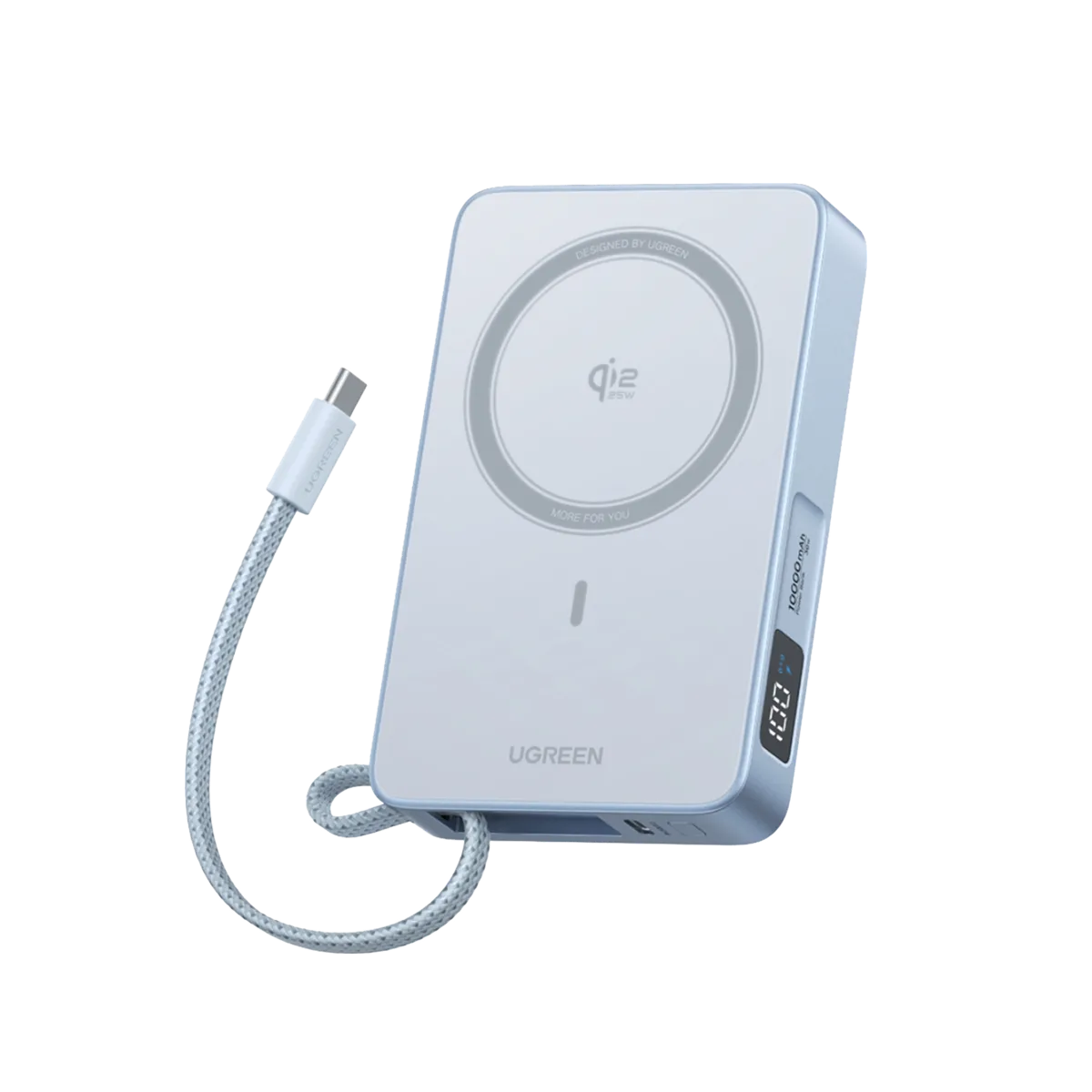 UGREEN MagFlow พาวเวอร์แบงค์ไร้สาย 10000mAh 25W