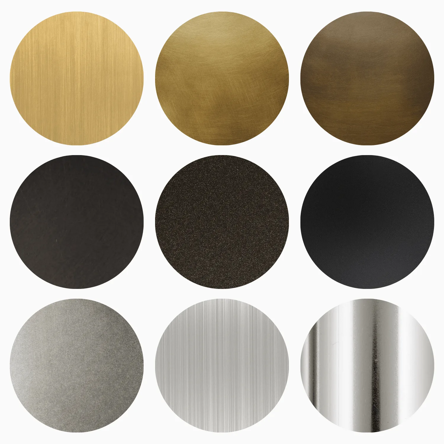 How to Choose Lighting Finishes at Home with a Metal Sample Set