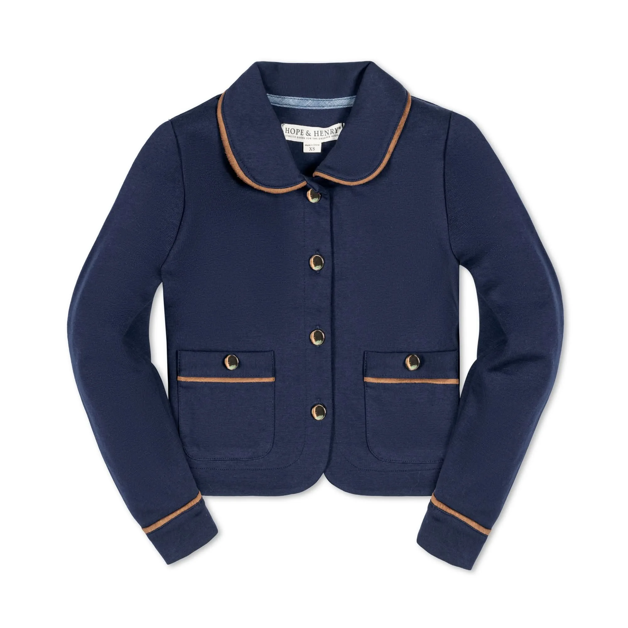 Ponte Collared Jacket