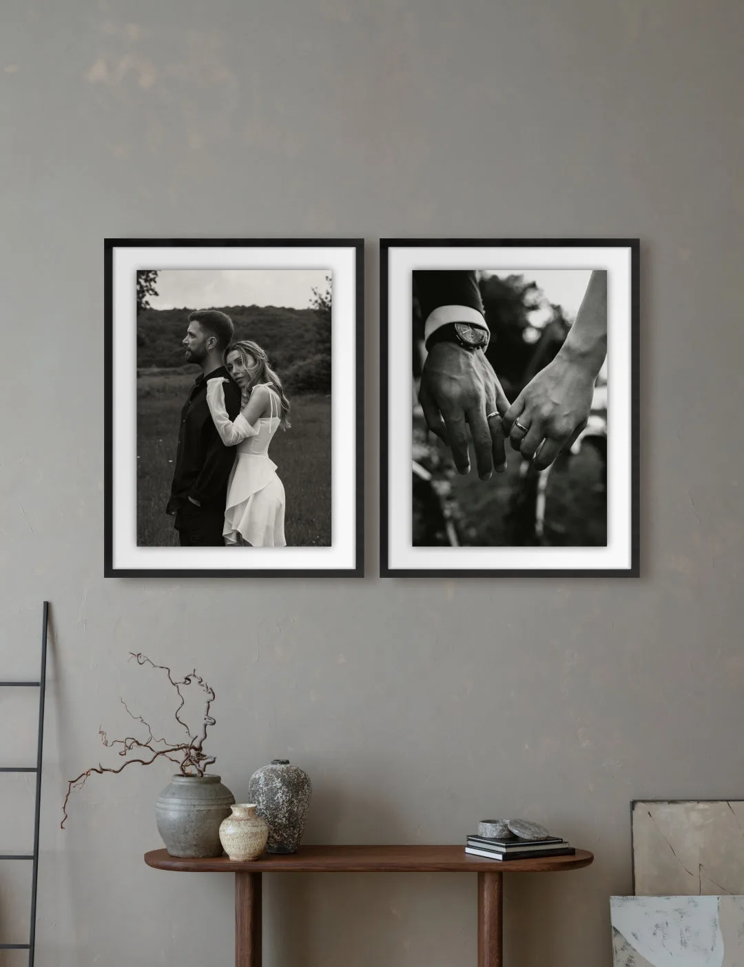 Bobby Berk - El Díptico - Negro (Montaje flotante)