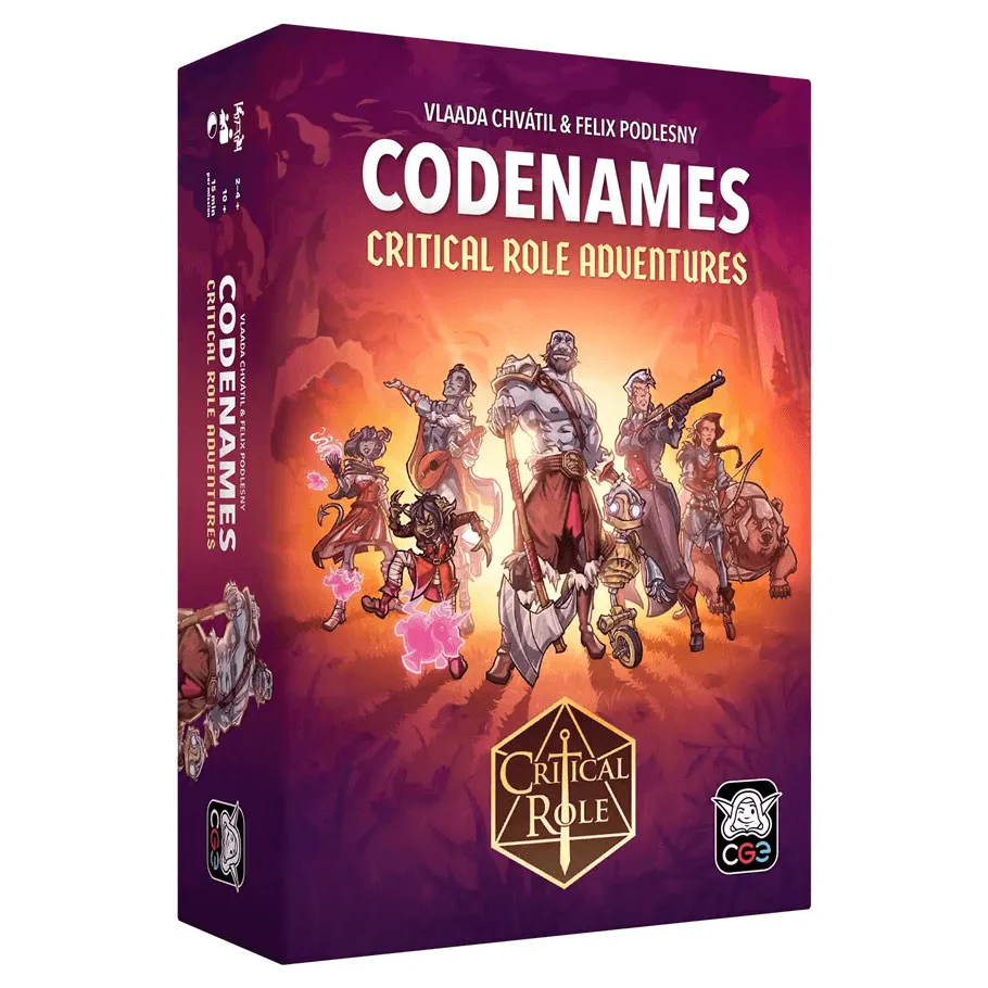 Codenames: Critical Role Adventures vs. Codenames clásico