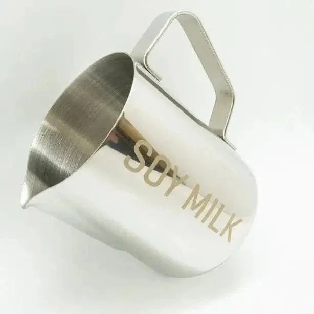How to Froth Soy Milk with a Precision Milk Pitcher