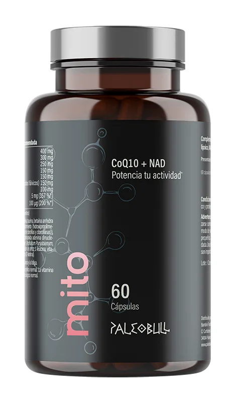 Mito con Coenzima Q10, Acetil L-carnitina, Ácido alfa lipoico y NAD