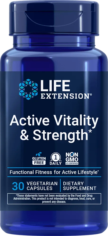 Active Vitality & Strength, 30 vegetarian capsules