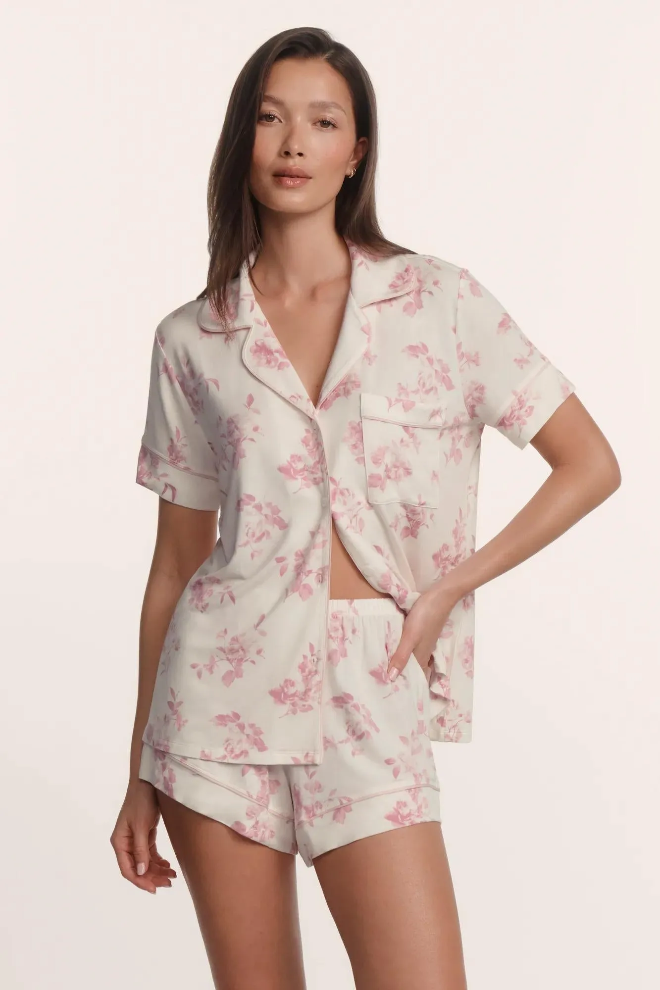 Gisele Printed TENCEL™ Modal Relaxed Short PJ Set