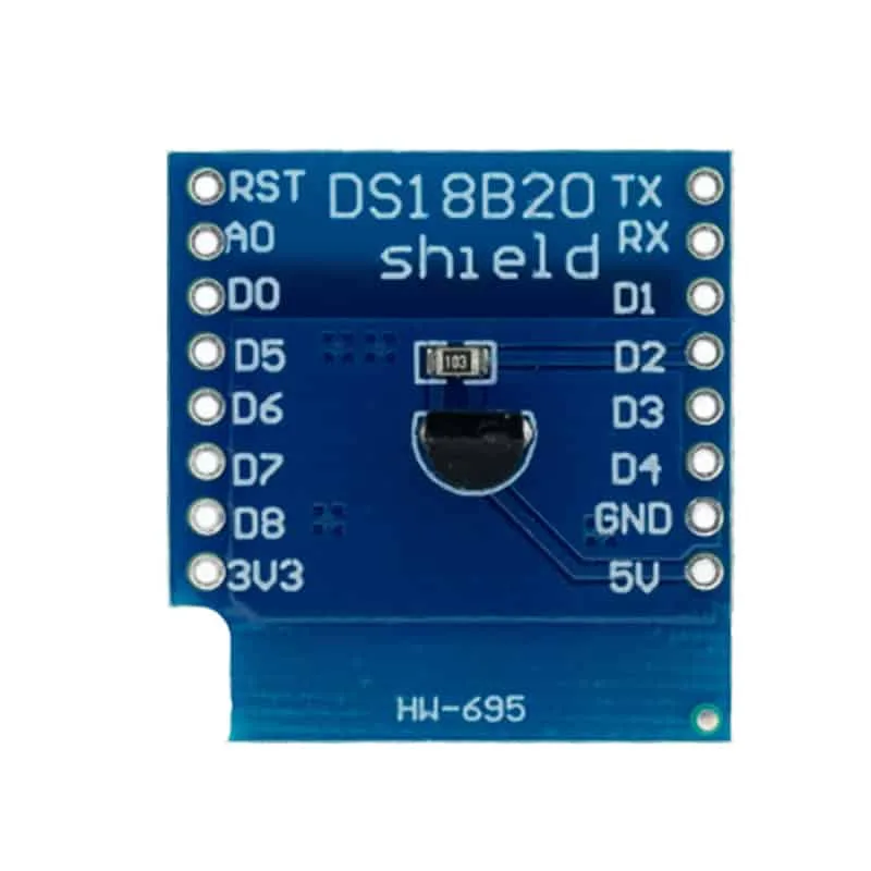 Guía del WeMos D1 Mini Pro y escudo DS18B20