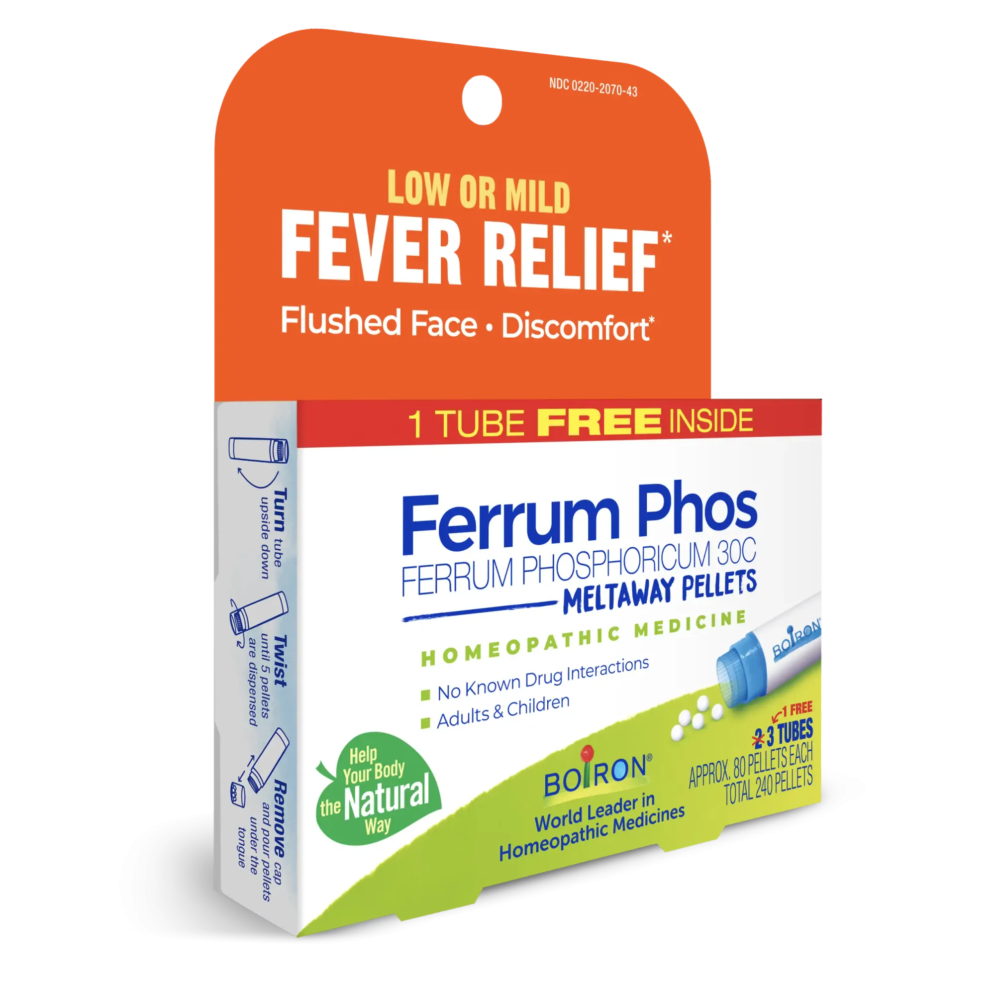 Ferrum Phosphoricum 30C Multi-Pack
