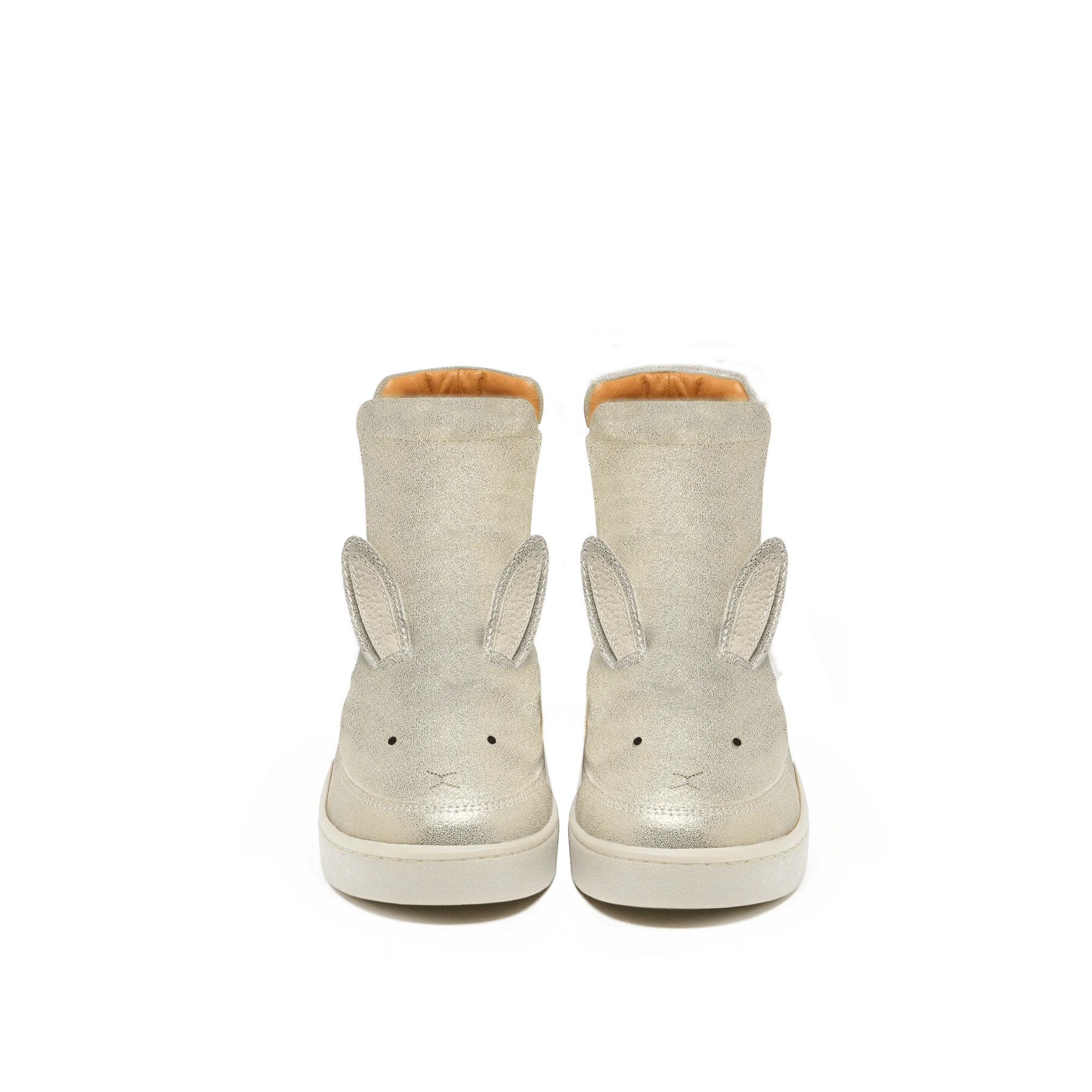 Theera Boots | Bunny | Silver Metallic Leather