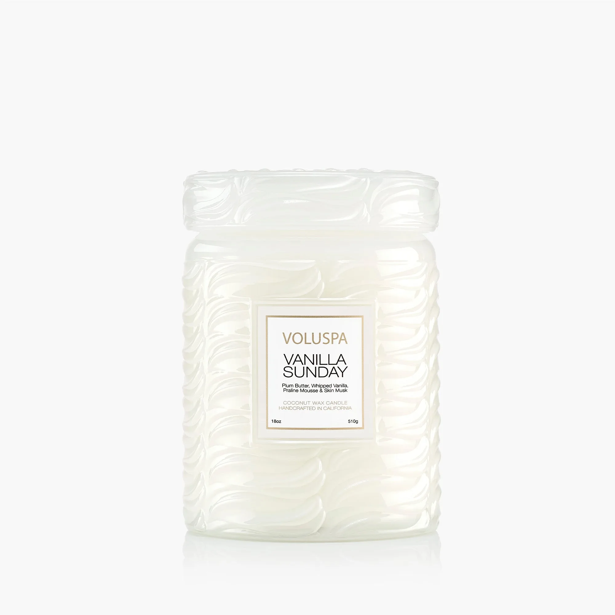 Vanilla Sunday Large Jar Candle: Scent & Burn Time Guide