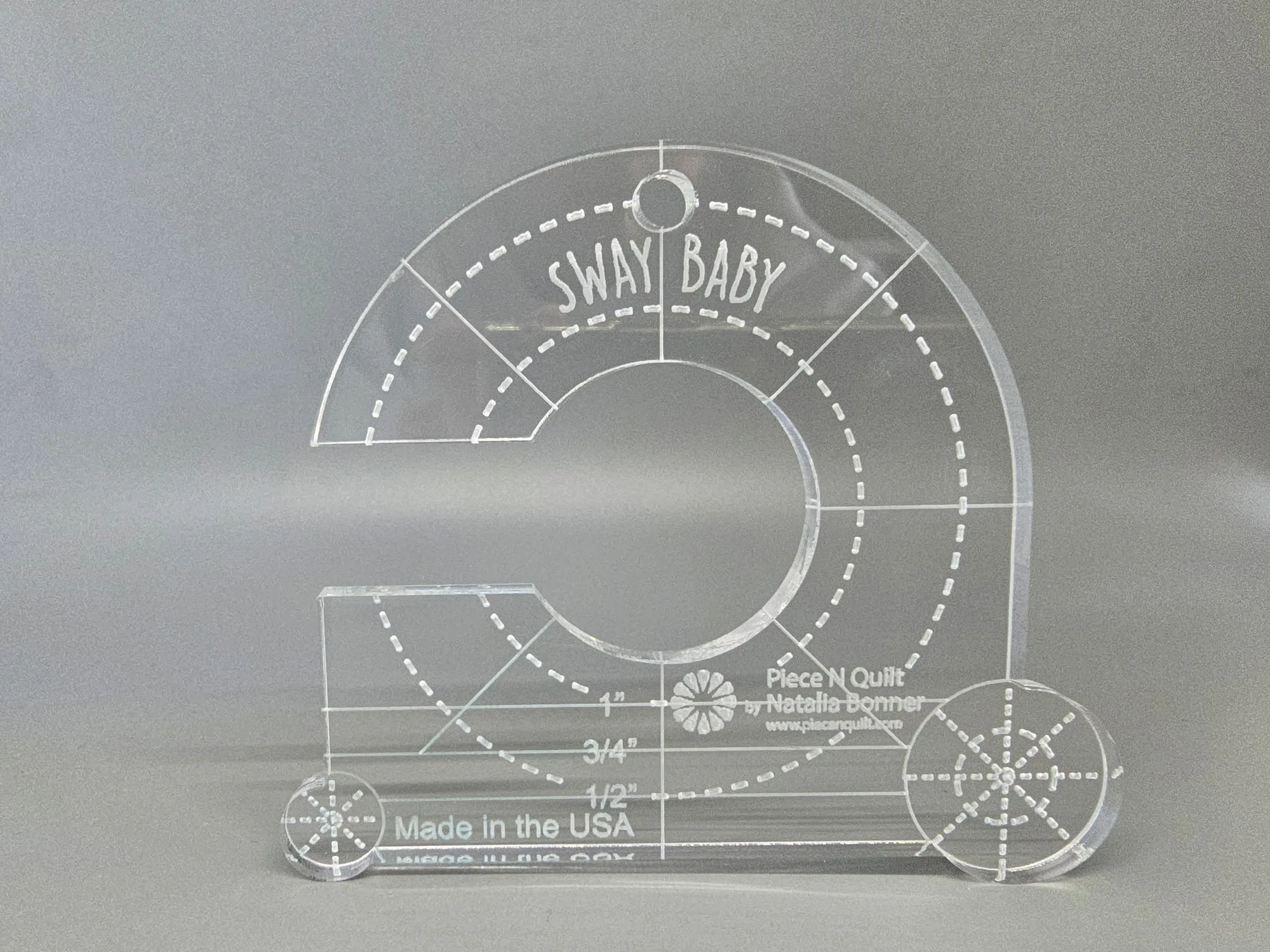 Sway Baby Machine Quilting Ruler