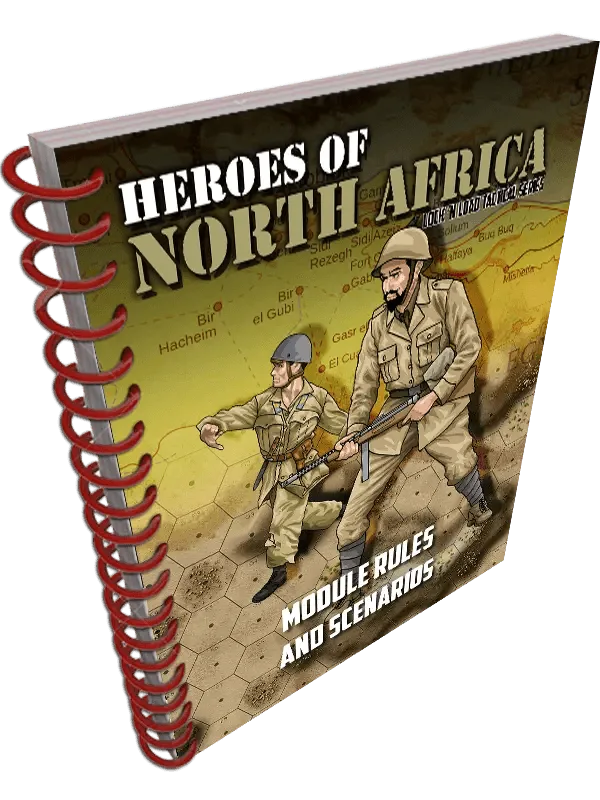 Lock 'n Load Tactical: كتاب رفيق Heroes of North Africa