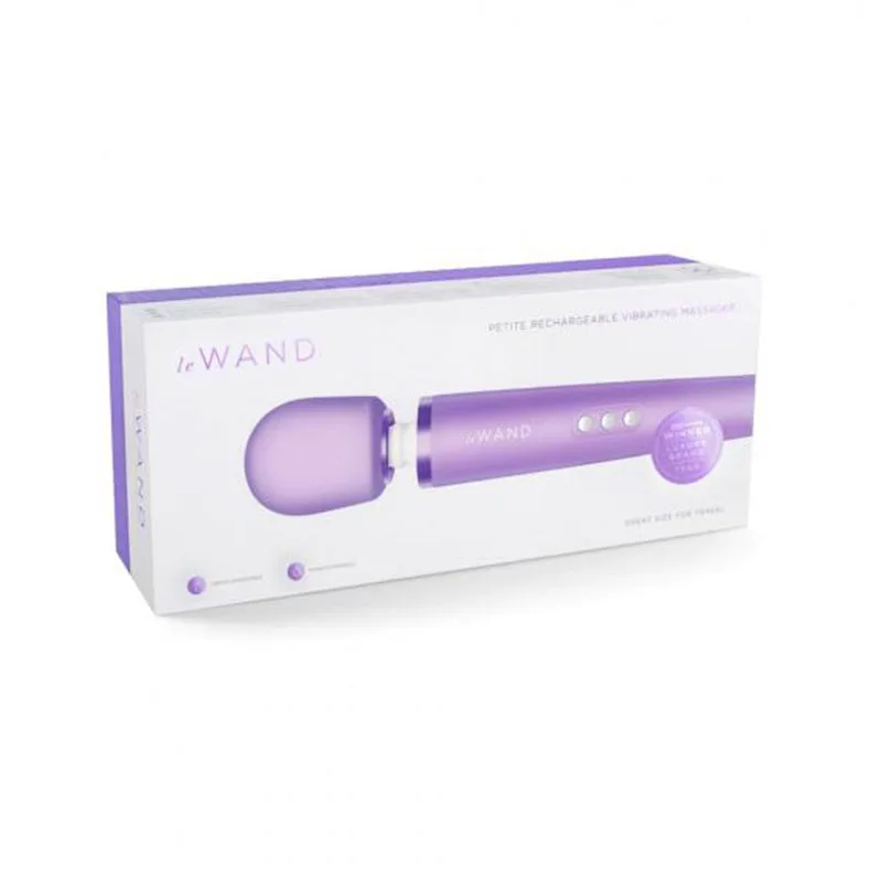Le Wand Petite Wiederaufladbarer Massager Violett