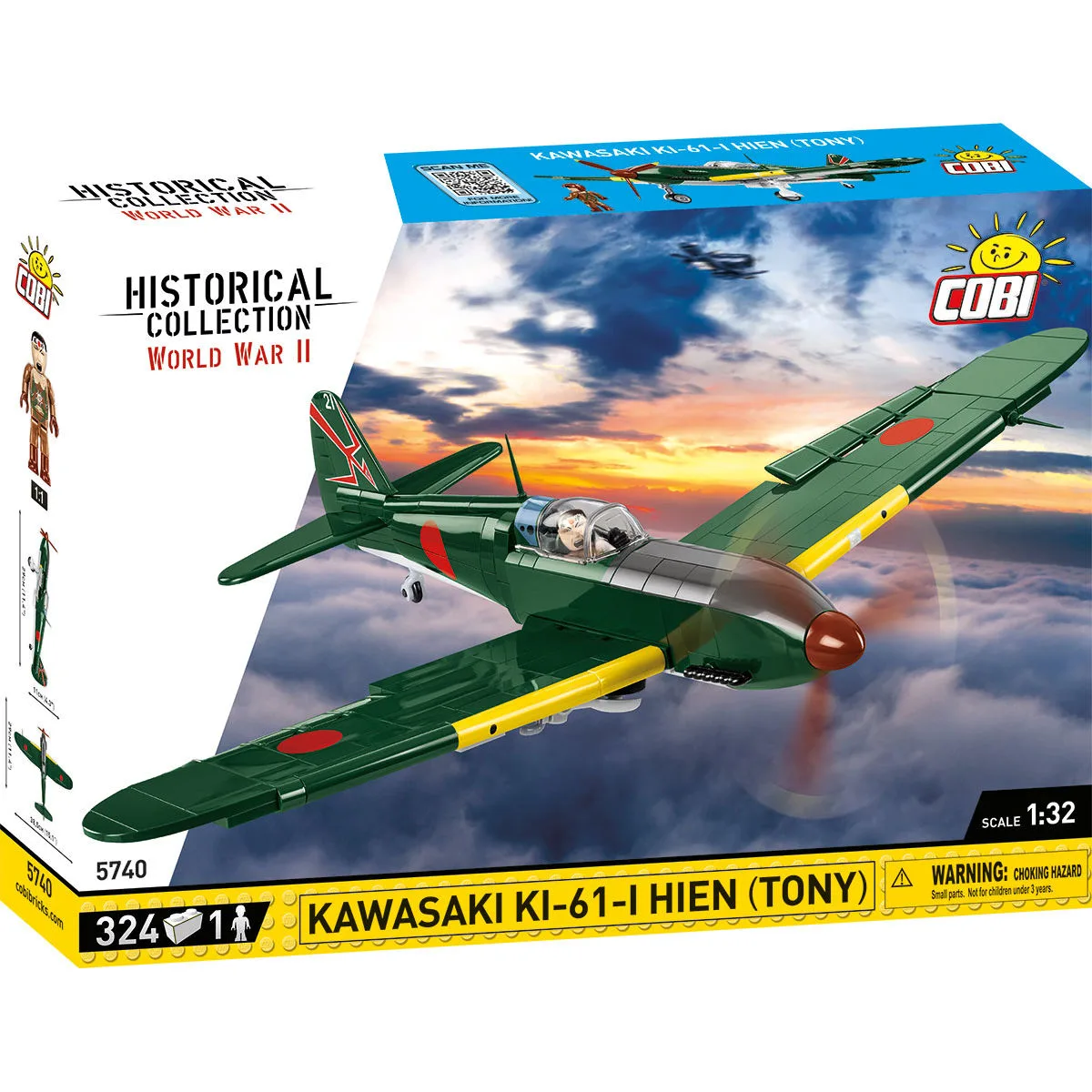 COBI Kawasaki KI-61-I Hien (TONY) : Set #5740