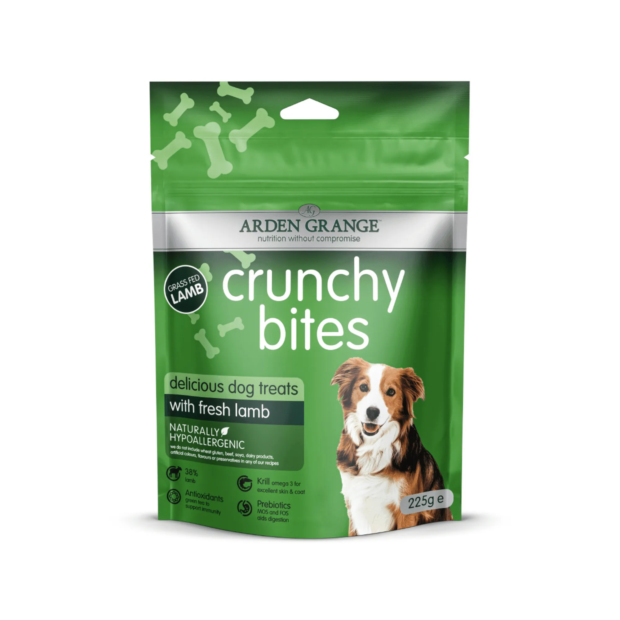 Arden Grange Crunchy Lamb Bites Dog Treats 225g