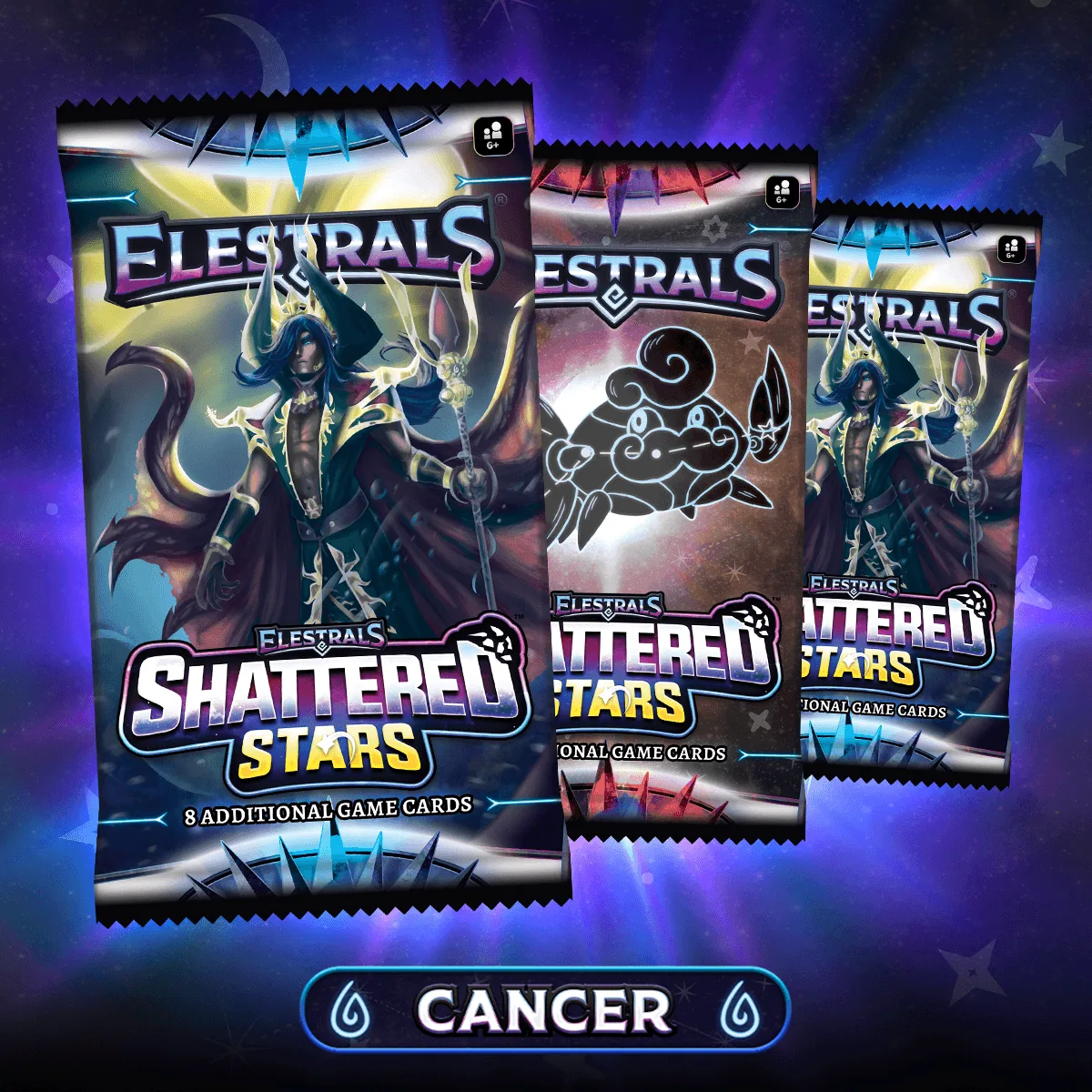 Elestrals TCG: Bundle Acqua Cancro - Zodiaco (Stelle Infrante)