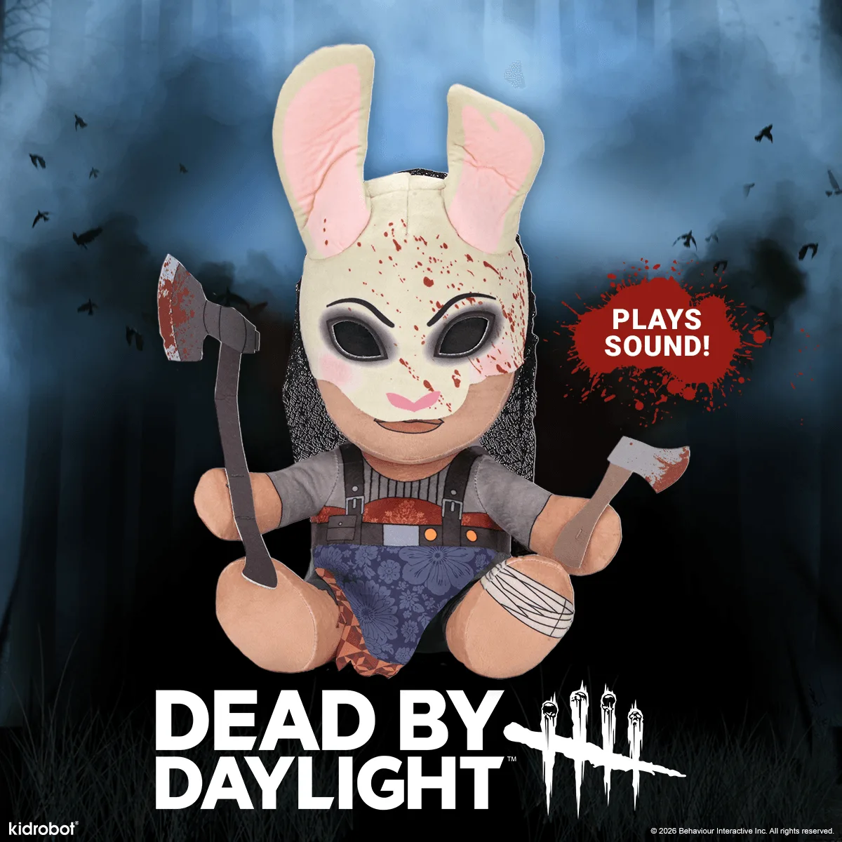Dead by Daylight - La Chasseresse Grande peluche avec son (PRÉCOMMANDE)